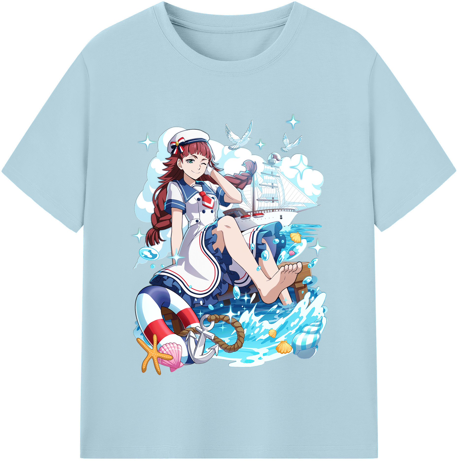 （画像用） 文豪ストレイドッグス Bungo Stray Dogs 綿100％半袖Tシャツ（フロントプリント）